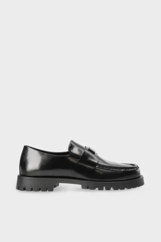 CPH848 Brushed Leather Loafer Black Copenhagen Studios