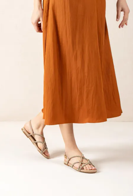 Hovedbilde Cooper Glitter Sandal Skin Unisa