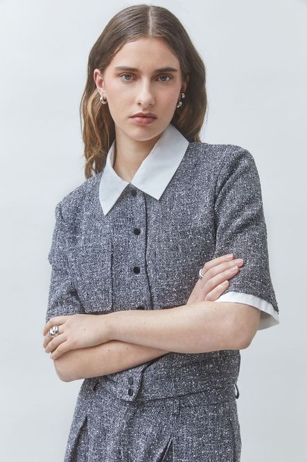 Hovedbilde Blouse Lino Carbone Glitter Suncoo Paris