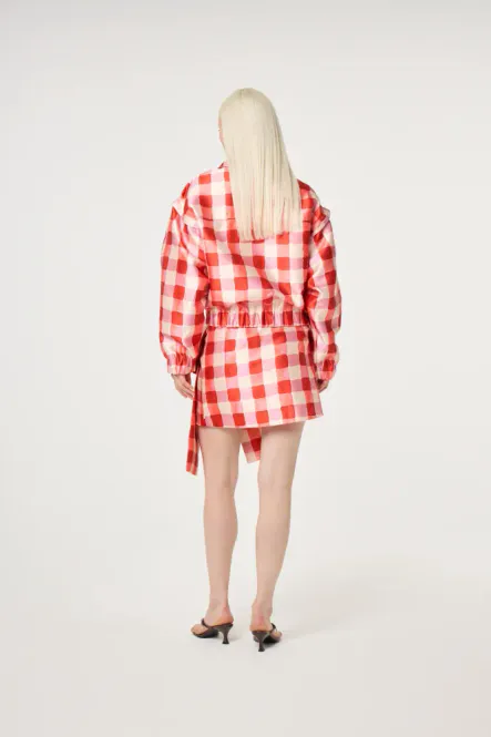 Hovedbilde Jay Jacket Tangerine Tango/Cosy White Fabienne ...