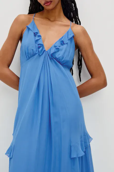 Hovedbilde Boa French Blue Maxi kjole fra Rails