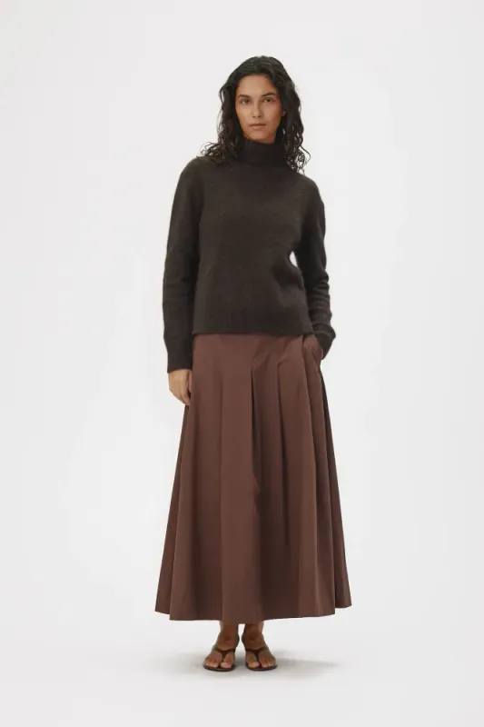 Jade Knit Sweater Espresso Brown
