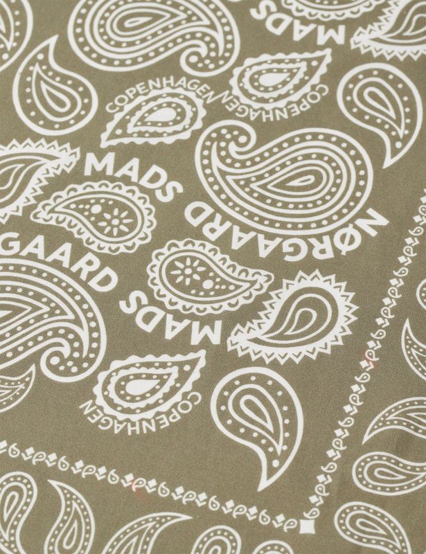 Soft Cotton Paisley Scarf Soli Overland Trek Mads Nørgaard