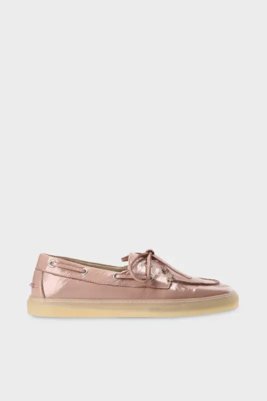 CPH160 Patent Leahter Soft Pink Båtsko Copenhagen Studios