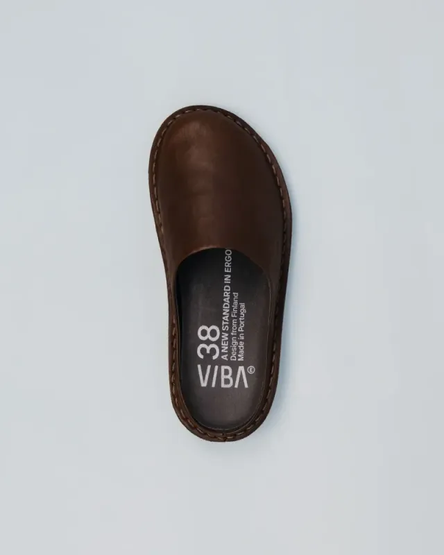 ROMA LEATHER COCOA BROWN VIBA