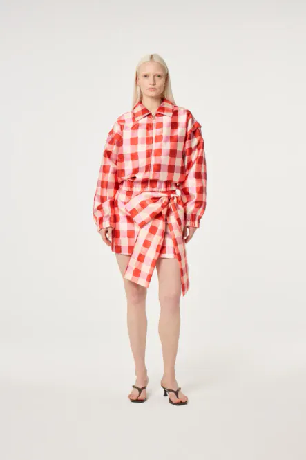 Hovedbilde Jay Jacket Tangerine Tango/Cosy White Fabienne ...