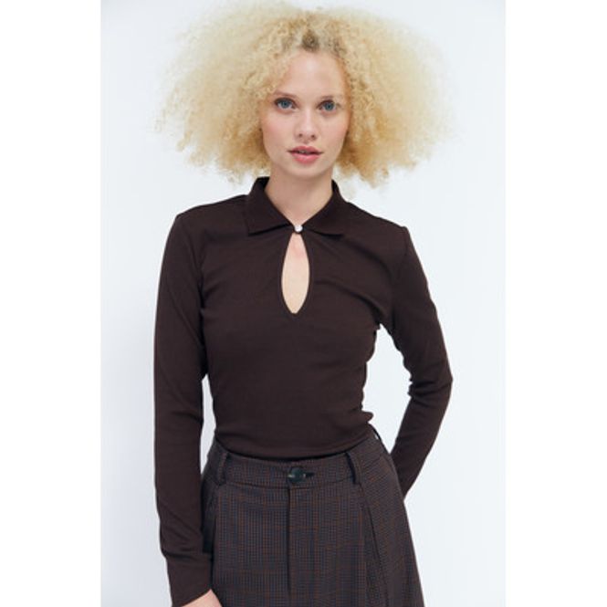 Hovedbilde Isabellcras Blouse Chocolate Brown Cras