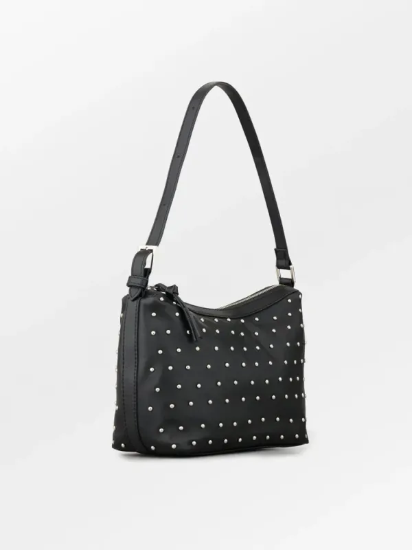 Nappa Stud Ginni Black Leather Small Bag Beck Söndergaard 