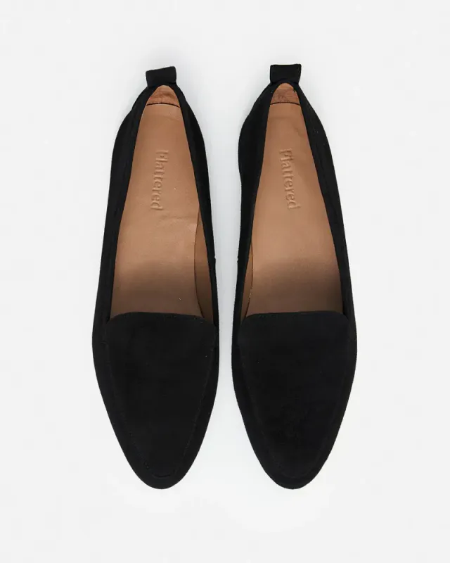 Cajsa Suede Loafer Fra Flattered