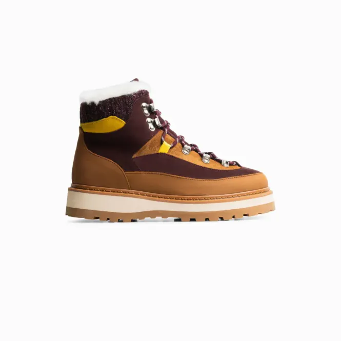 Hovedbilde Tag Cap Vintersko Cognac Wine Mono 
